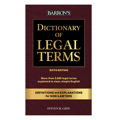 Dictionary of Legal Terms for Nebraska Notaries