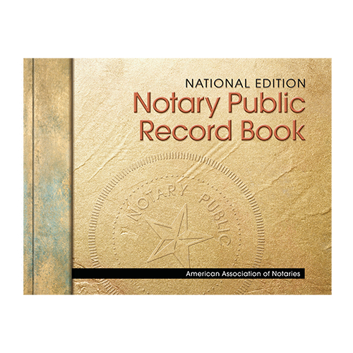 Nebraska Notary Public Journal (Record Book) - Stone Cover